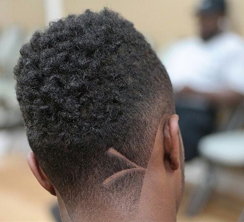 Low Faded Shaved Haircuts for Black Men