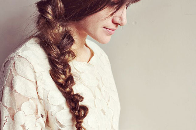  Simple Messy Braid- Hairstyles for women