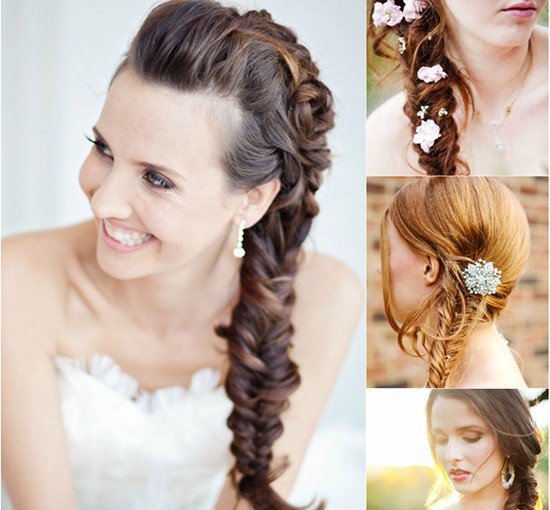 Bohemian Tail Hairstyles for Bridesmaid