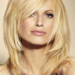 12.) Long Layered Haircut for Round Face