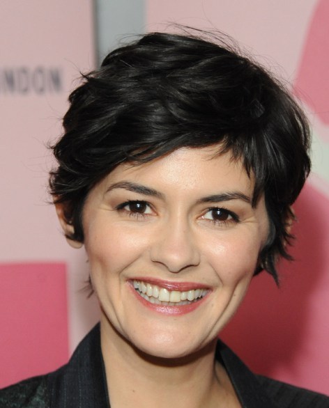 Graded Pixie Cut for Round Face