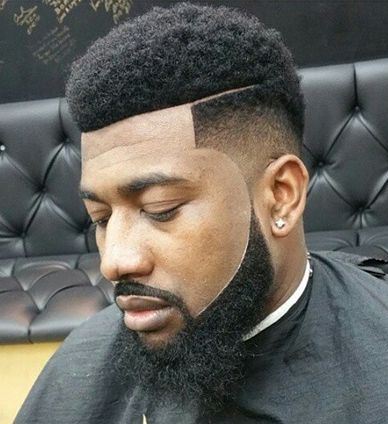 Geometrical Fade haircuts for Black Men