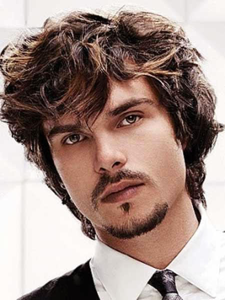 Rough and Random Long hairstyles for men