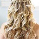 waterfall braided hairstyle