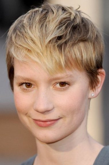 Messy Punk Pixie Cut for Round Face -Hairstyles for Women
