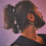 9.) Double Ponytail Long Hairstyles for Men