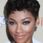 African American Curly Pixie-Short Black Hairstyles