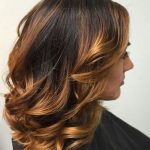 Angel Layered Wings with Curls Medium layered haircut