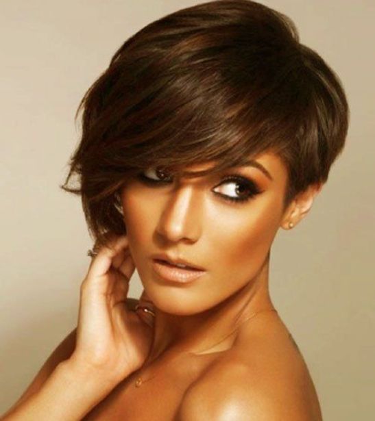 Asymmetric Hairstyles for Dark Brown Hair-Hairstyles for Dark Brown Hair