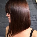 Asymmetrical Auburn Waves Auburn Hair Color Ideas