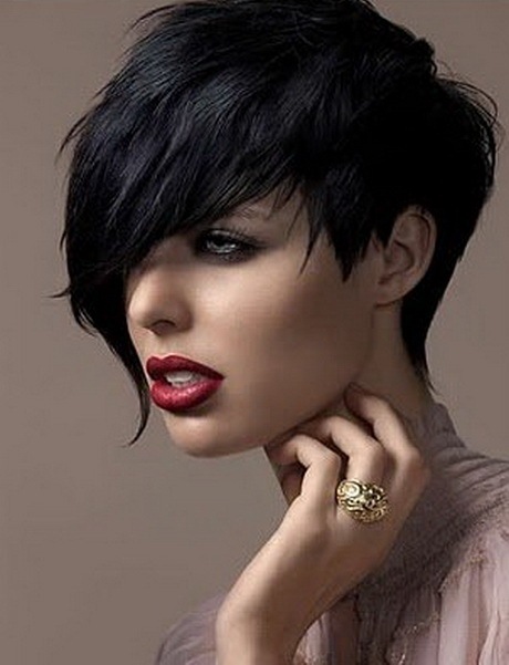 Asymmetrical Haircut with a Punk- Asymmetric Haircuts