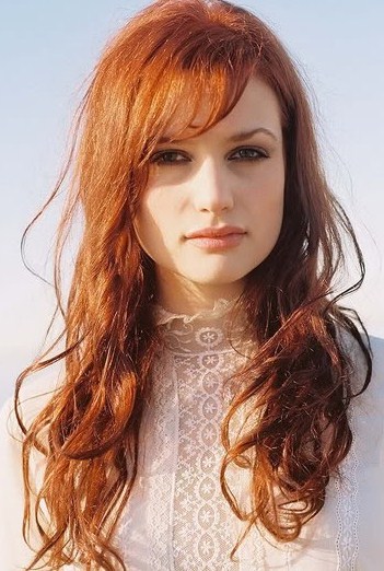 Beach Waves-Solutions for copper Hair Color