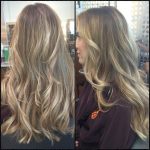 Beige Balayage Blonde hair color ideas for women