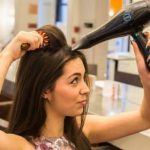 Blow Dry After Hair after Hair Cut- To cut hair
