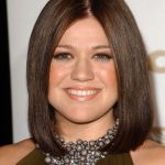 Blunt Subtly Angled Bob Hairstyles for Round Faces
