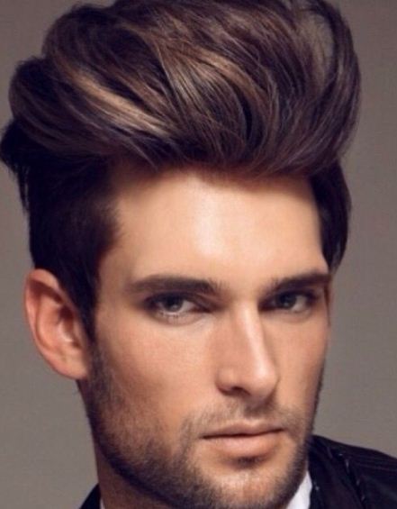 Bouffant Hairstyle- Men Short Hairstyles