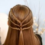 Braided Tieback Hairstyles for Little Girls