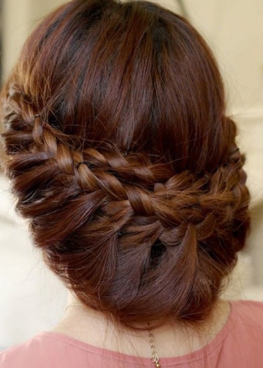 Braids and Twirls for Dark Brown Hair - Hairstyles for Dark Brown Hair