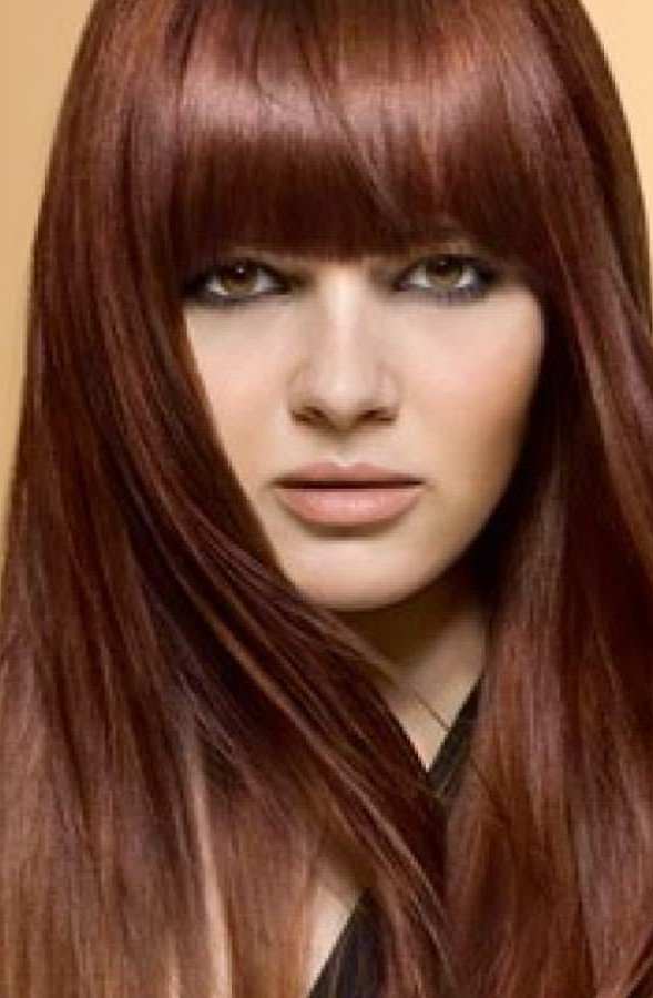 Bronze Bowl Cut-solutions for copper hair color