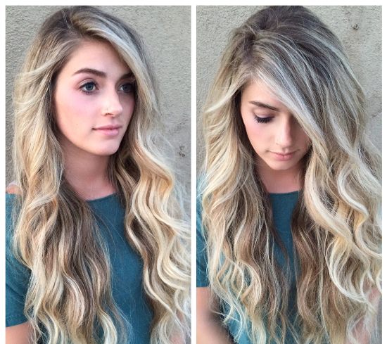 California Blonde hair color ideas for women