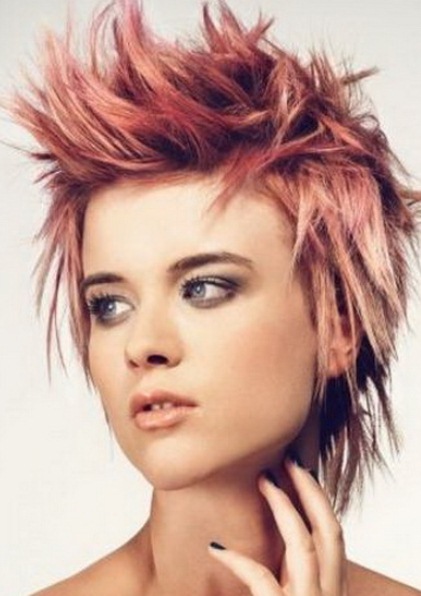 Choppy Punk Style-Ideas for Short Choppy Haircuts