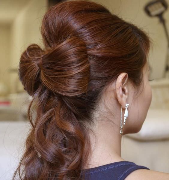 Classy Hairstyles for Girls The Twist and Flip Bun