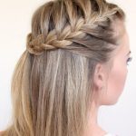 Classy Hairstyles for Girls The Half up French Braid