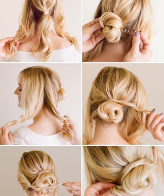 Classy Hairstyles for Girls Work Updo