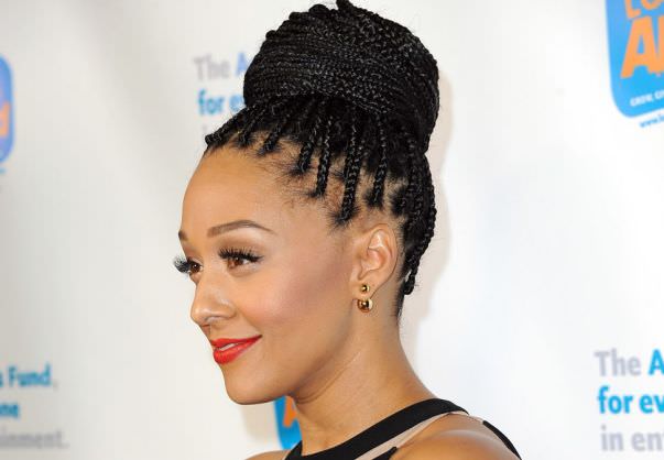 Cool Black Braided Hairstyles Box Braid Bun