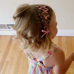 Creative Ribbon Hairstyle Hairstyles for Little Girls