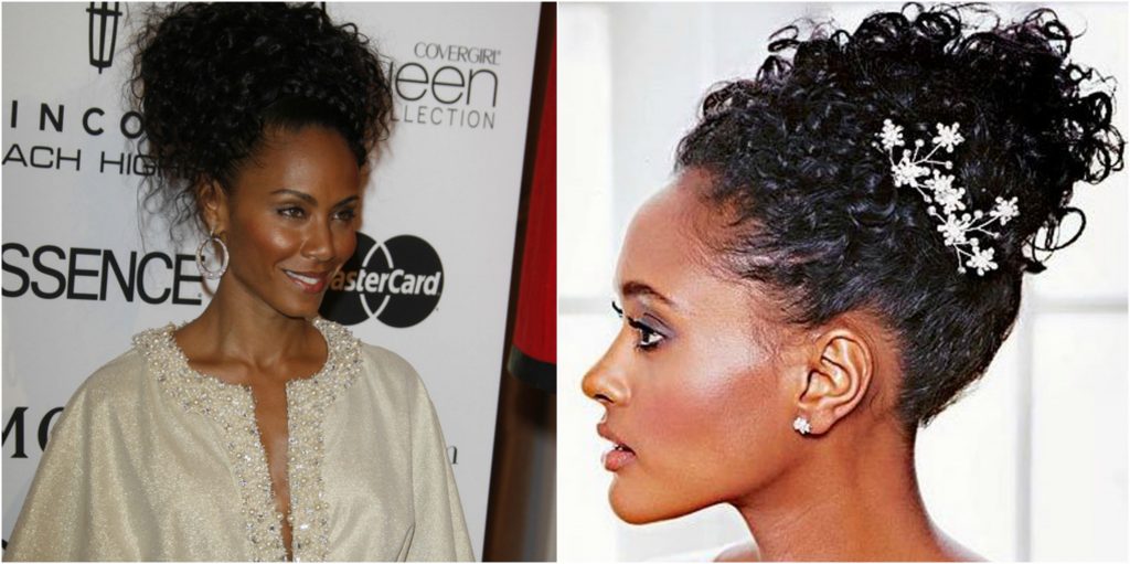 Curly Updo Hairstyles-African-American Hairstyles