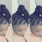 Cute Braided Hairstyles for Black Girls simple braids for kids