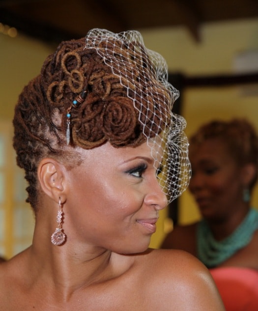 Dread Black Wedding Hairstyles