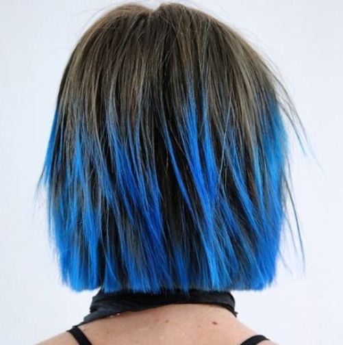 Electric and Extraordinary Short Ombre Hair Ideas