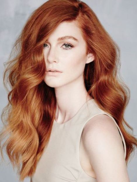 Fairytale Waves-Solutions for copper Hair Color