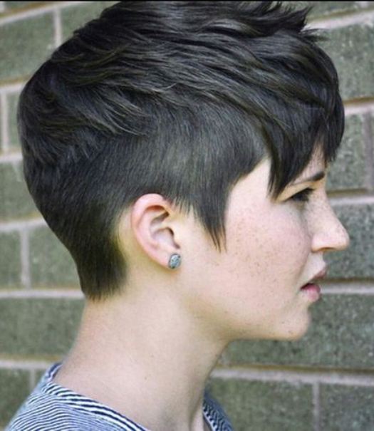 Feathered Pixie Short Hairstyles for Fine Hair
