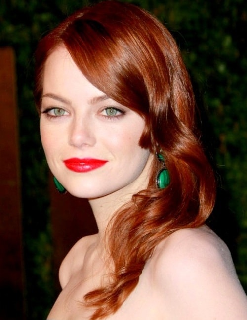 Fiery Red Auburn Auburn Hair Color Ideas