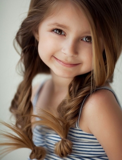 Fishtail Hairstyles for Little Girls