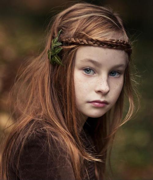 Forest Nymph Hairstyles for Little Girls