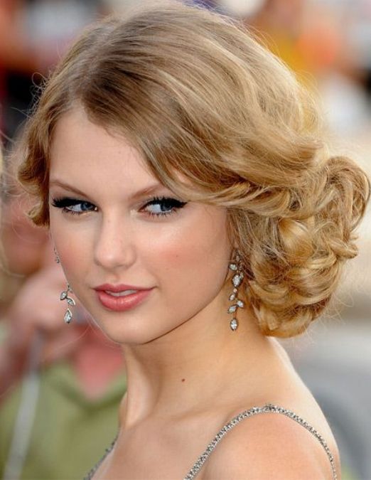 Formal Curly Hairdo- Layered Hairstyles for Long Hair