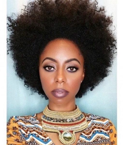 Frizzy Afro Natural Hairstyles