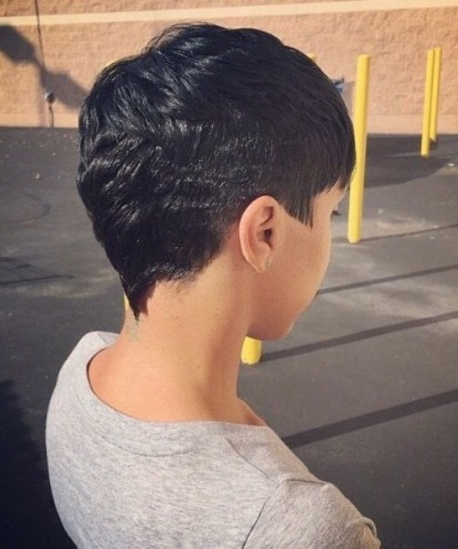 Funky Short Cut Natural Hairstyles