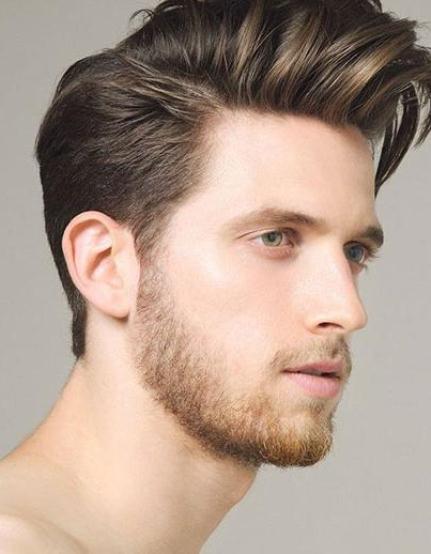 Haircut with Varied Length- Men Short Hairstyles