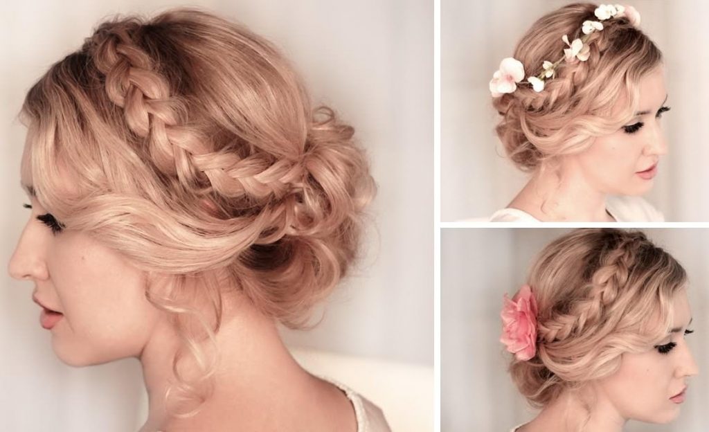 Hairstyles with Bands for Bridesmaid