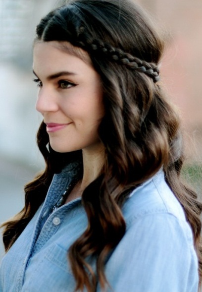 Half Crown Braid- Easy hairstyles to make at home