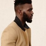 Kinky Coils Fade Haircut for Black Men