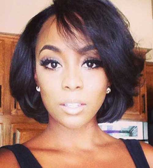 Layered Bob- Short Black Hairstyles