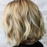 Light Pastel Green Blonde hair color ideas for women