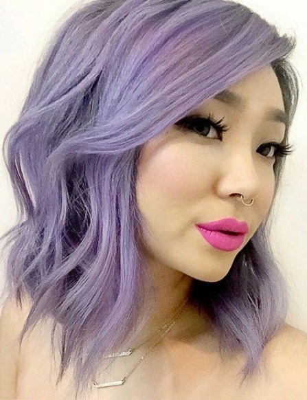 Lilac Pastel Locks-Pastel Hair Colors