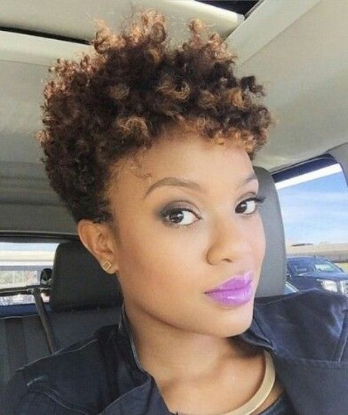 Lovely Tapered Cut Natural Hairstyles
